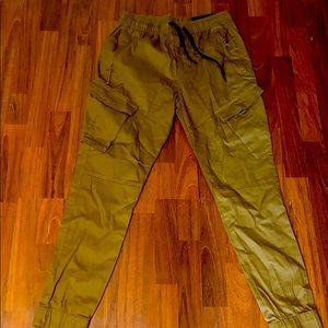 Tan Joggers